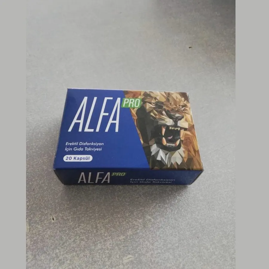 Alfa Pro — ambalaj fotoğrafı 2