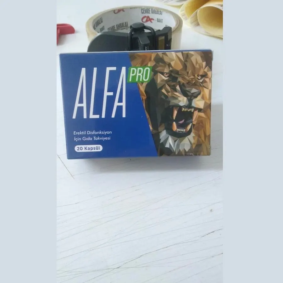 Alfa Pro — ambalaj fotoğrafı 3