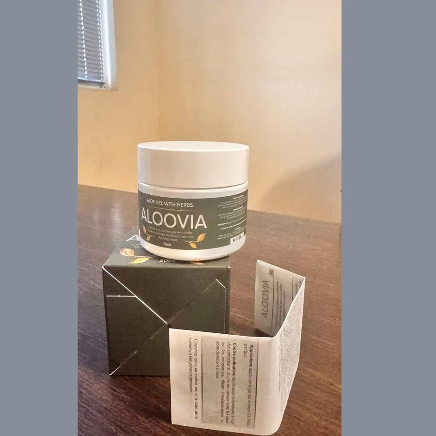 Aloovia — შეფუთვის ფოტო