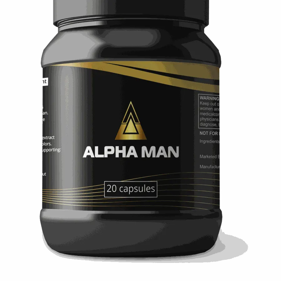 Alpha Man — foto del envase 3