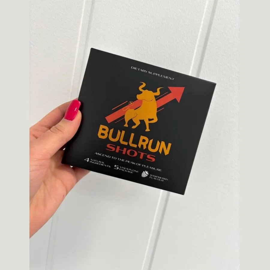 Bullrun Shots — fotografia opakowania 1