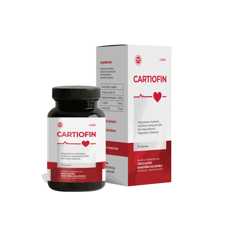 Cartiofin — foto del empaque