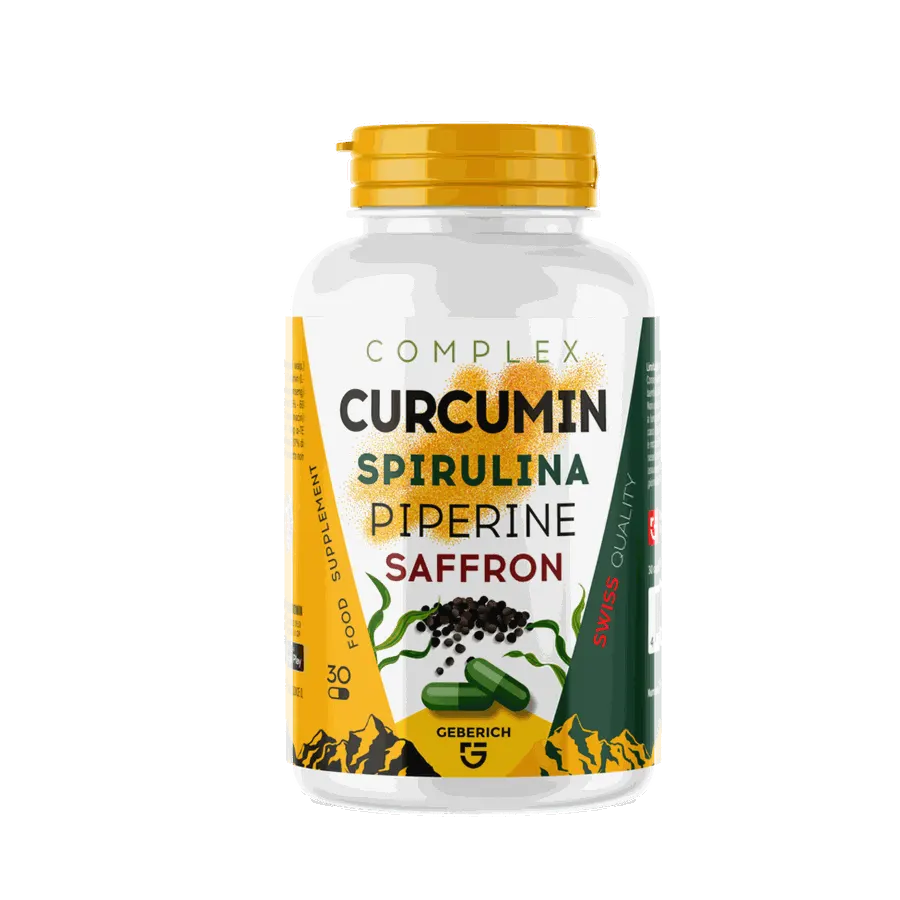 Curcumin Spirulina Piperine Saffron