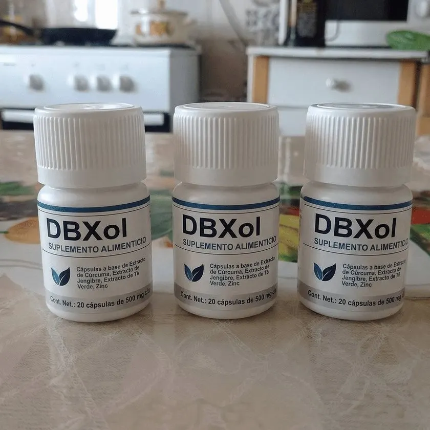 DBXol — fotografía del empaque 3