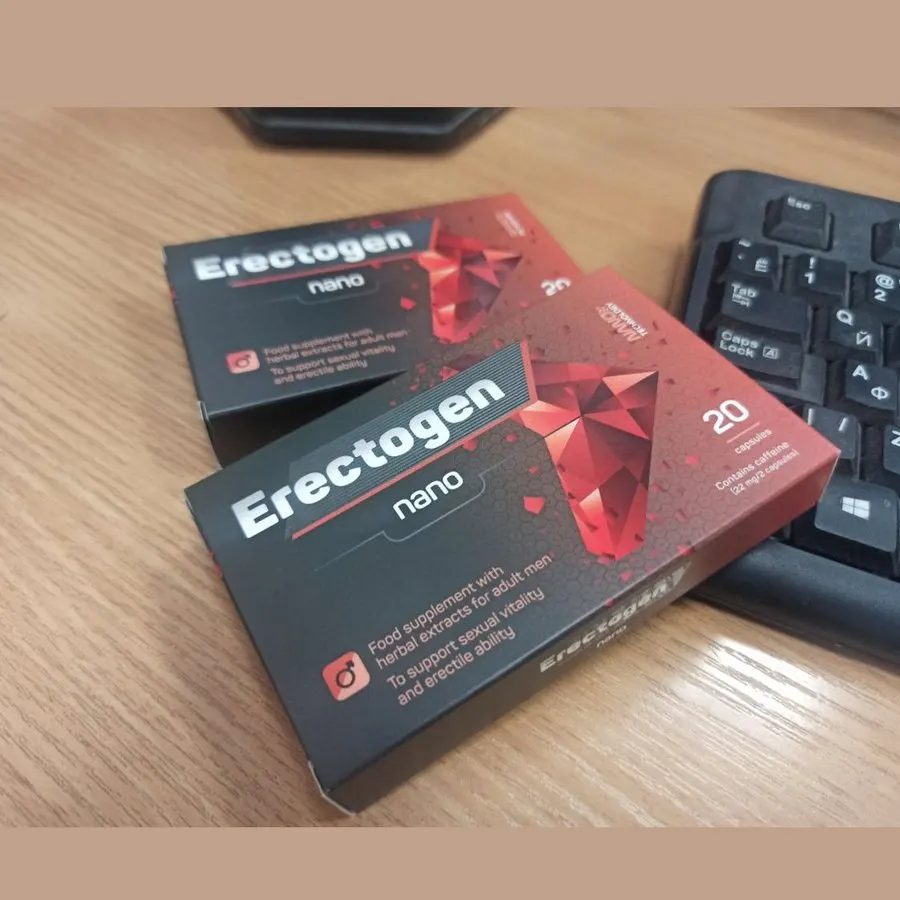 Erectogen — produkto vaizdas