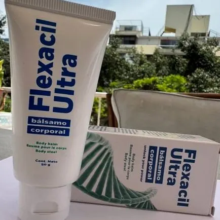 Flexacil Ultra Bálsamo — foto del envase