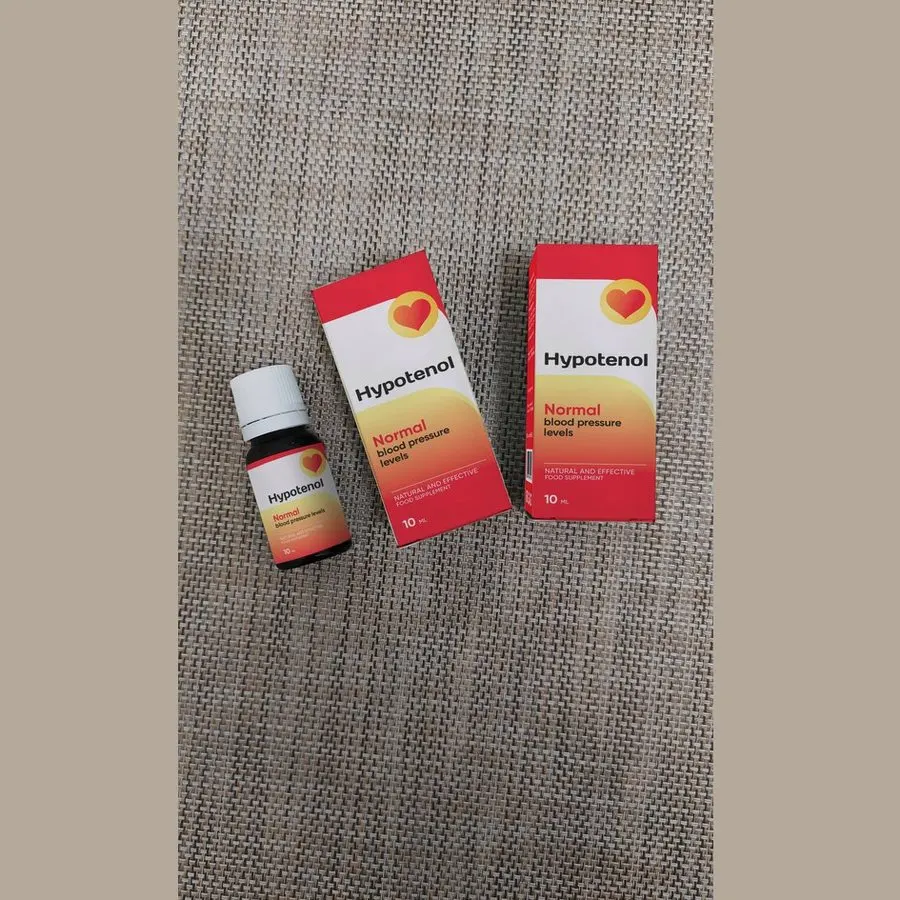 Hypotenol — φωτογραφία συσκευασίας