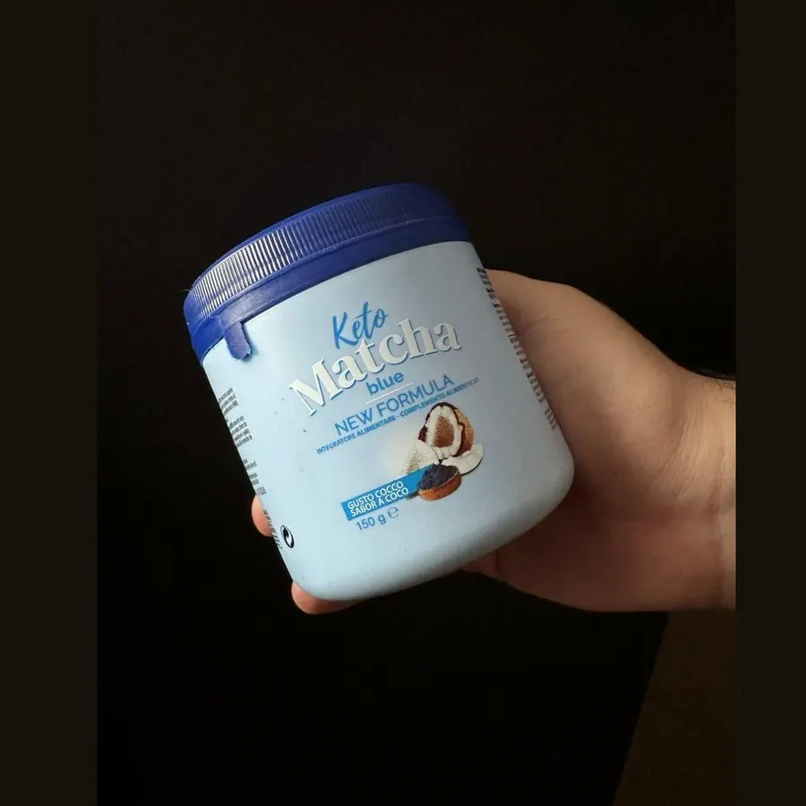 Keto Matcha Blue — fotografia opakowania