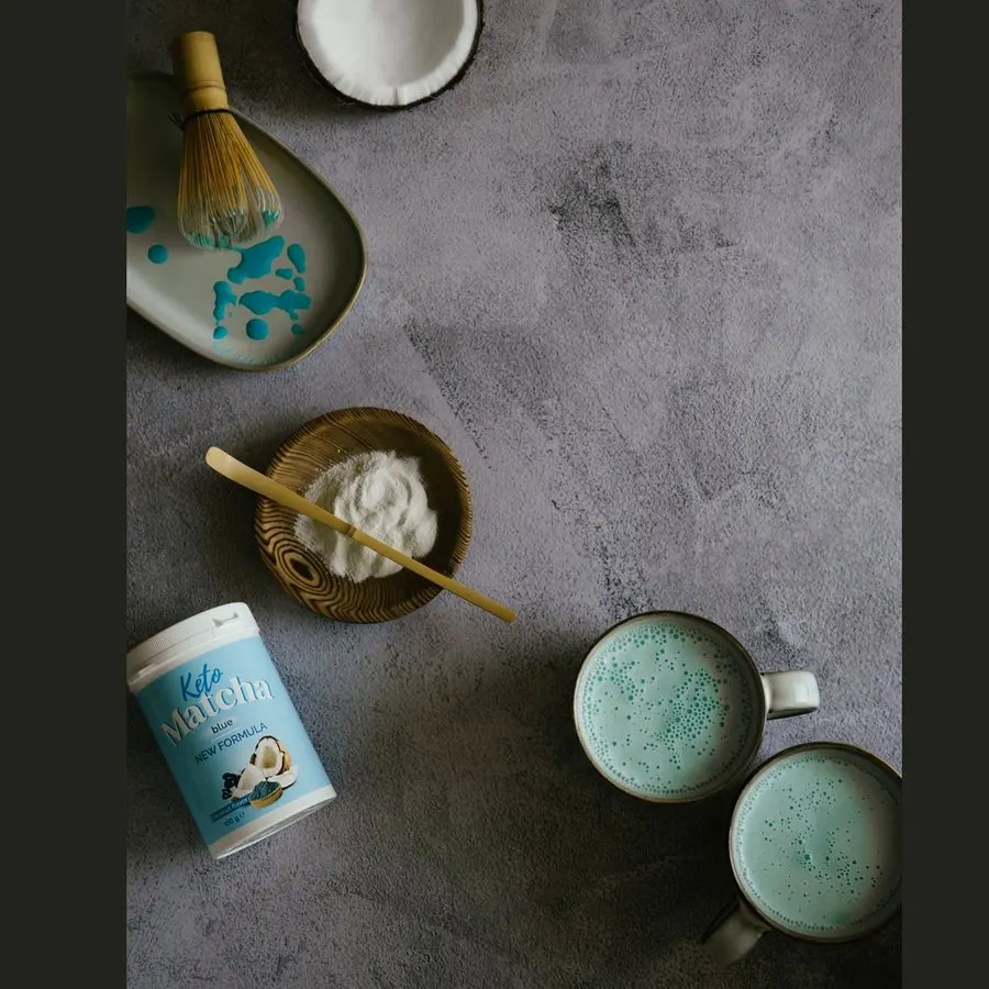 Keto Matcha Blue — fotografia opakowania 3