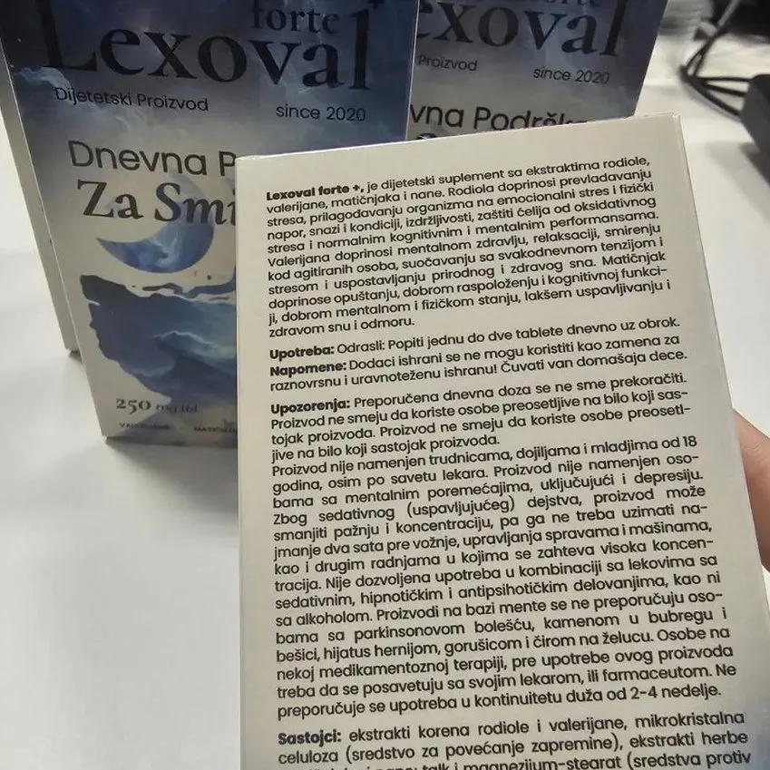 Lexoval forte+ — fotografija proizvoda