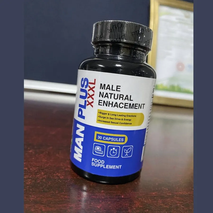 Man Plus XXXL — pack shot