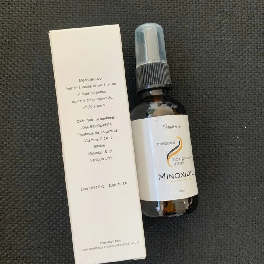 Minoxidil — fotografía del empaque 3