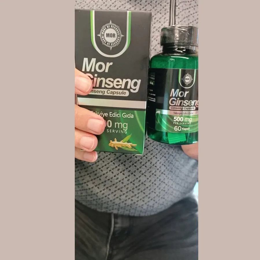 Mor Ginseng — لقطة من العبوة