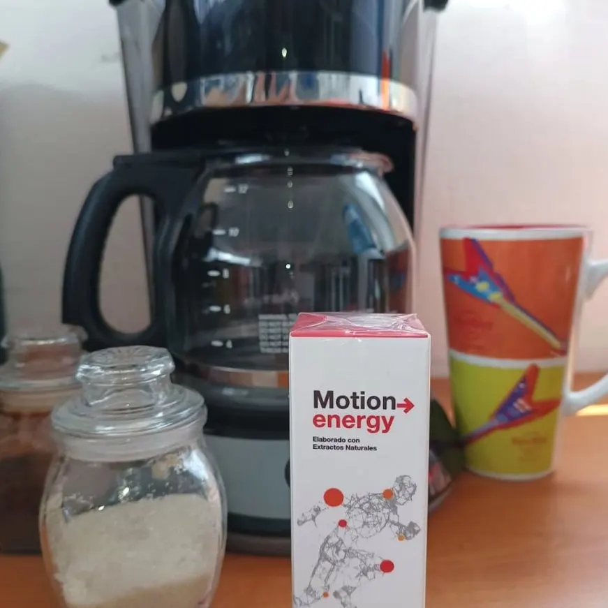 Motion Energy — fotografía del empaque