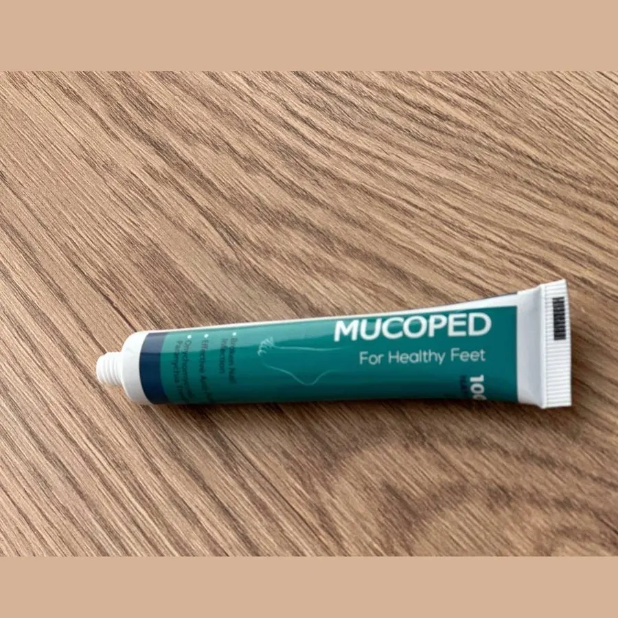 Mucoped — fotografia e paketimit 1