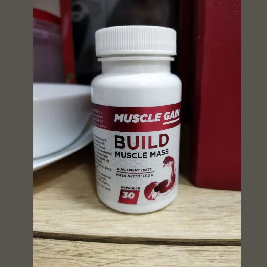 Muscle Gain — fotografia opakowania
