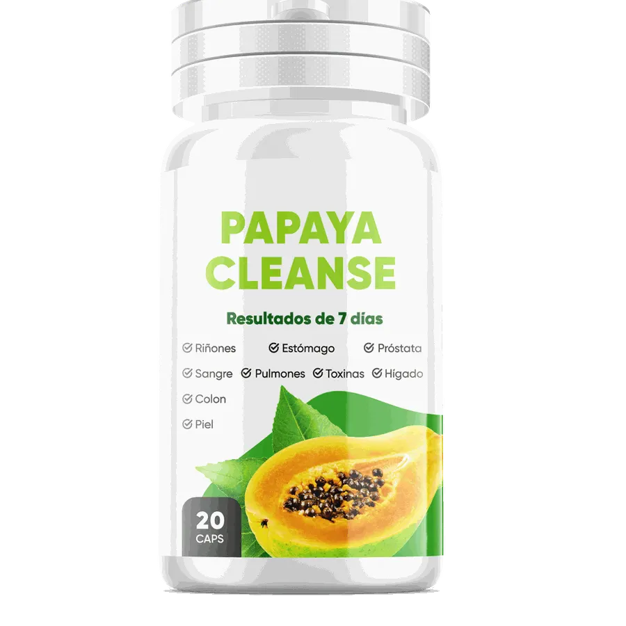 Papaya Cleanse — foto del empaque 2