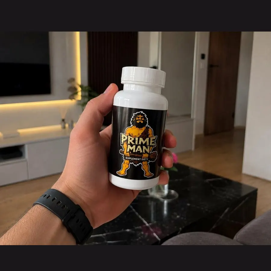 Prime Man — fotografia opakowania