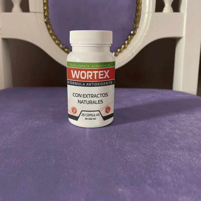 Wortex — fotografía del empaque