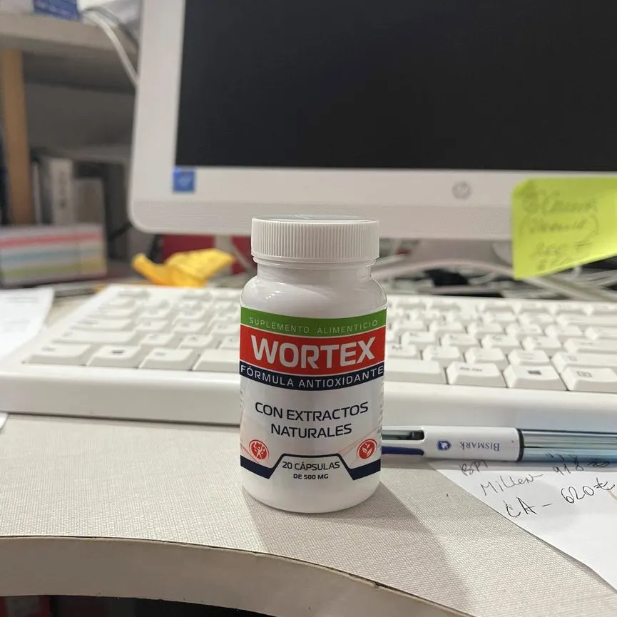 Wortex — fotografía del empaque 1