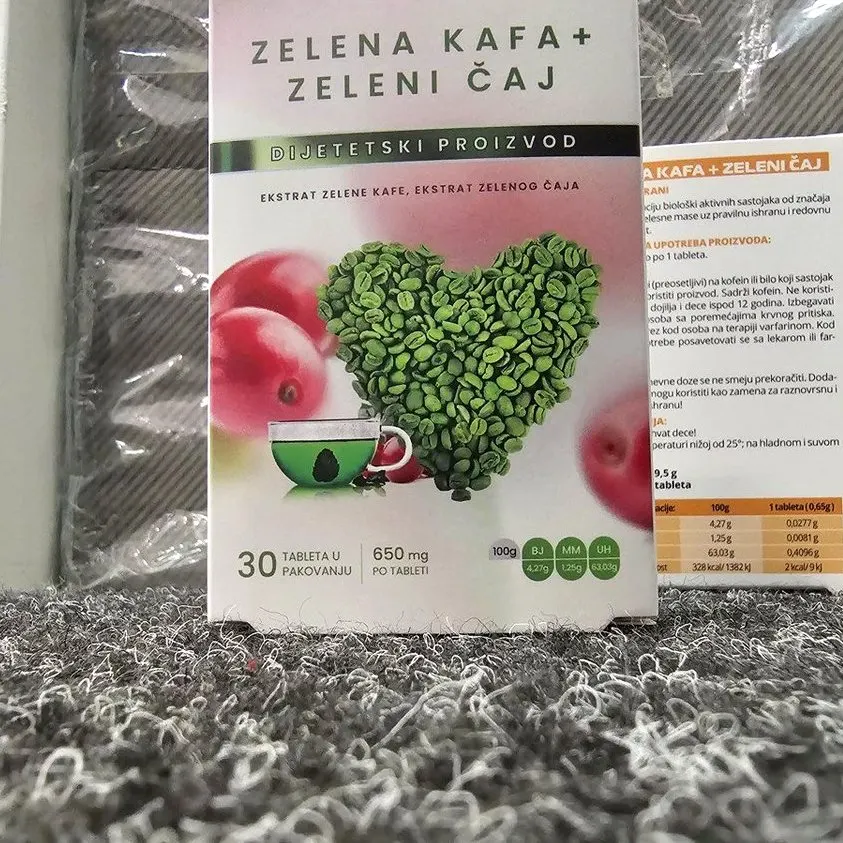 Zelena Kafa + Zeleni Čaj — fotografija proizvoda